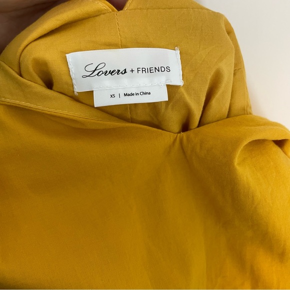 Lovers + Friends Bridget Midi Dress in Sunflower Yellow Size XS - Picture 9 of 9
